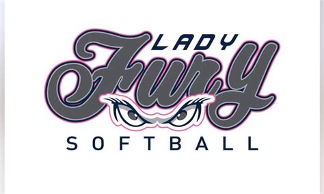 lady fury softball logo